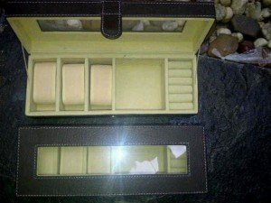 Box Jam isi 6 Kombinasi Tempat Perhiasan