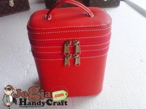 Cosmetic Case Red