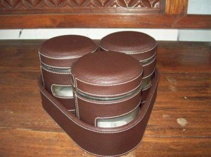 Tray Set Toples Isi 3 Toples Brown