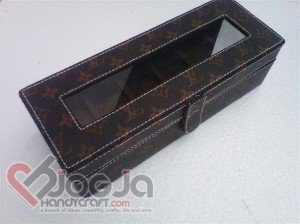 Box Jam Tangan Isi 6 LV Mono Motif