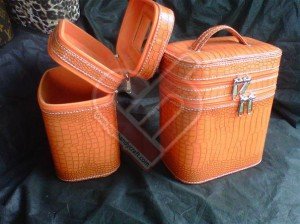 Make Up Case Motif Croco