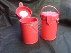 Make Up Case Tabung Cantik Merah
