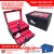 Kotak Tempat Jam Tangan Isi 24 Hitam Dalam Merah – Watch Box Organizer