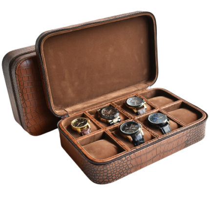 Sport - 8 Slots Premium Travel Watch Case - gambar 3