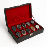 Sport - 10 Slots Watch Box With Pocket - Gambar 3