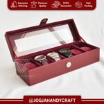 6 Slots Watch Box Organizer - Kotak Jam Tangan Isi 6 - Gambar 8