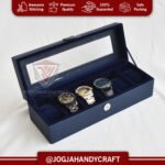 6 Slots Watch Box Organizer - Kotak Jam Tangan Isi 6 - Gambar 10