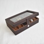 12 Slots Watch Box Organizer - Kotak Jam Taangan Isi 12 - Gambar 9