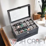 Watch Box Organizer With Drawer - 24 Slots | Kotak Jam Tangan Isi 24 - Gambar 4