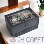 Watch Box Organizer With Drawer - 24 Slots | Kotak Jam Tangan Isi 24 - Gambar 6