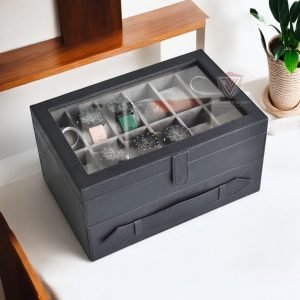 Watch Box Organizer – Kotak Tempat Jam Tangan Susun Isi 24 - Gambar 8