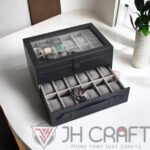 Watch Box Organizer With Drawer - 24 Slots | Kotak Jam Tangan Isi 24 - Gambar 7