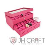 Watch Box Organizer With Drawer - 24 Slots | Kotak Jam Tangan Isi 24 - Gambar 11