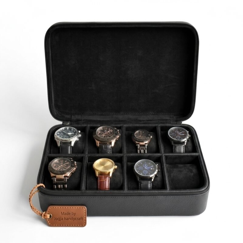 Sport - 8 Slots Premium Travel Watch Case