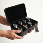 BJT08EX - Premium Travel Watch Case - Kotak Tempat Jam Tangan Sport Premium Full Black (2)