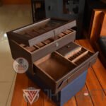 12 Slot Watch Box Mix Accesories Drawer - Gambar 15