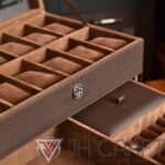 12 Slot Watch Box Mix Accesories Drawer - Gambar 17