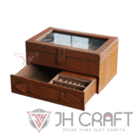 12 Slot Watch Box Mix Accesories Drawer - Gambar 12