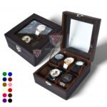 6 Slots Universal Watch Box | Kotak Jam Tangan Universal Isi 6 - Gambar 4