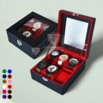 6 Slots Universal Watch Box | Kotak Jam Tangan Universal Isi 6 - Gambar 5