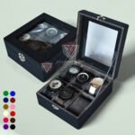 6 Slots Universal Watch Box | Kotak Jam Tangan Universal Isi 6 - Gambar 6