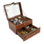 Sport - 6 Slots Watch mix Jewelry Box (With Drawer)