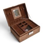 Medium Luxury Jewelry Box Double Layer - Gambar 4