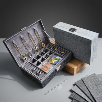 Luxury Jewelry Box Premium Double Layer dari Jogja Handycraft