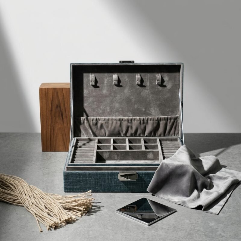 Luxury Jewelry Box Premium Double Layer dari Jogja Handycraft