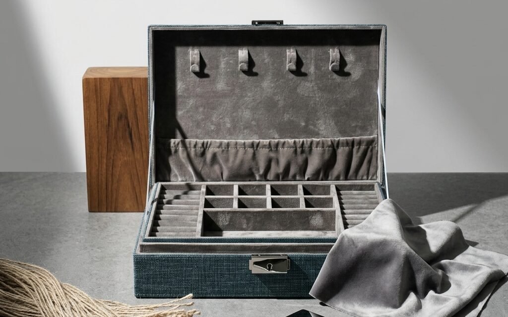 Luxury Jewelry Box Premium Double Layer dari Jogja Handycraft