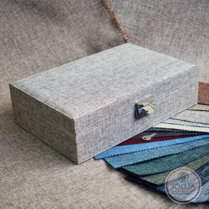 Premium Luxury Jewelry Box Double Layer - Kotak Perhiasan Premium - gambar 8