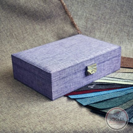 Premium Luxury Jewelry Box Double Layer - Kotak Perhiasan Premium - gambar 12
