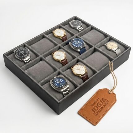 TRJ12 - WATCH TRAY PREMIUM 12 SLOT ULRA JUMBO JOGJA HANDYCRAFT (7)
